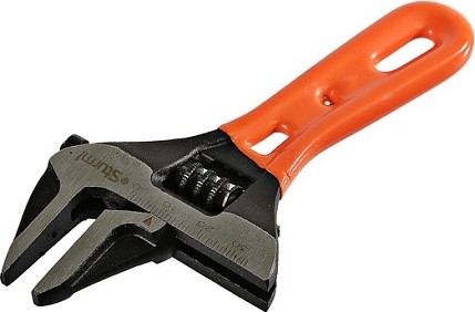 Ключ разводной Sturm 1045-28-135 c короткой ручкой 135мм, зев 34мм, crv - изображение 4