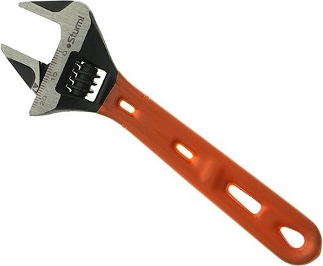 Ключ разводной Sturm 1045-29-150 150мм, crv сталь, увеличенный зев 24мм