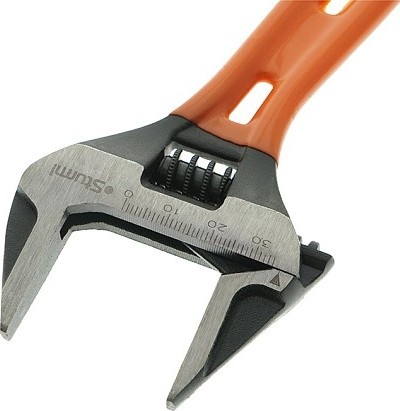 Ключ разводной Sturm 1045-29-200 200мм, crv сталь, увеличенный зев 34мм - изображение 3