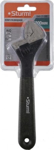 Ключ разводной Sturm 1045-31-200 200 мм, обливная пвх рукоятка - изображение 5