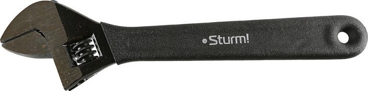 Ключ разводной Sturm 1045-31-300 300 мм, обливная пвх рукоятка - изображение 2