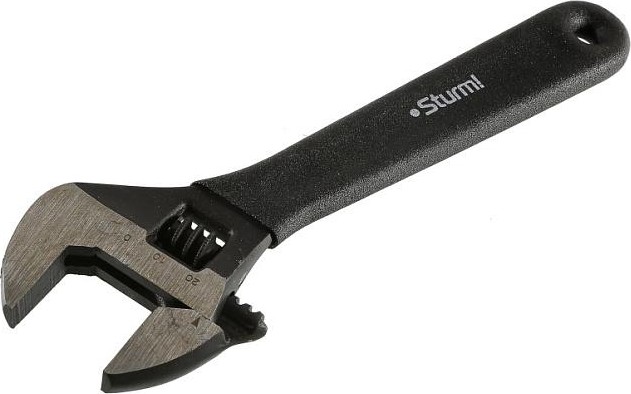 Ключ разводной Sturm 1045-31-200 200 мм, обливная пвх рукоятка - изображение 4