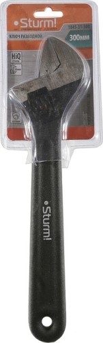 Ключ разводной Sturm 1045-31-300 300 мм, обливная пвх рукоятка - изображение 5