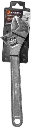 Ключ разводной ВИХРЬ 300мм 73/6/10/3