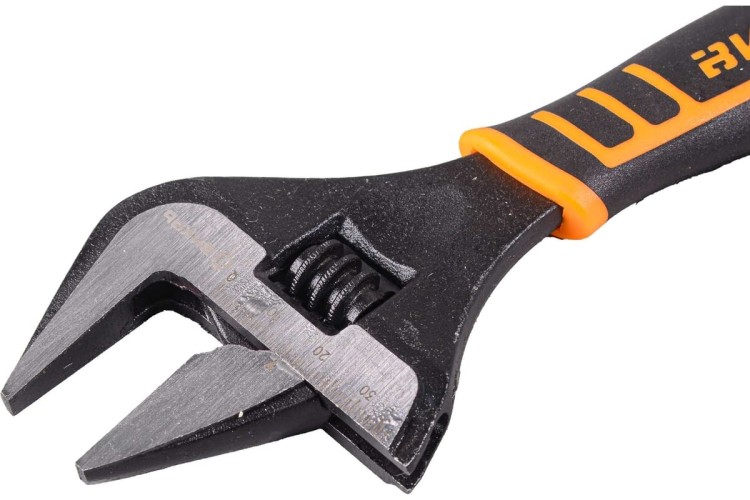 Ключ разводной ВИХРЬ 73/6/10/5 с тонкими губками, 200 мм - изображение 3