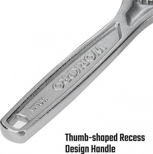 Ключ разводной WORKPRO WP272007 для высоких нагрузок 30х200мм - изображение 3