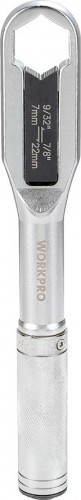 Ключ разводной WORKPRO WP272015 универсальный 7-22мм - изображение 2
