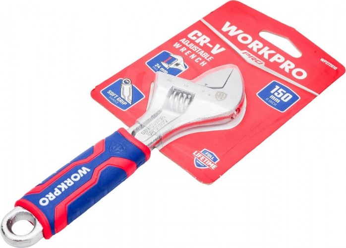 Ключ разводной WORKPRO WP272010 24х150мм - изображение 4