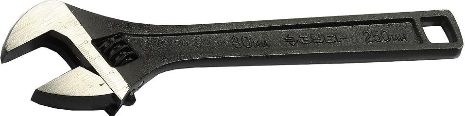 Ключ разводной ЗУБР МАСТЕР 250 / 30 мм, 27251-25