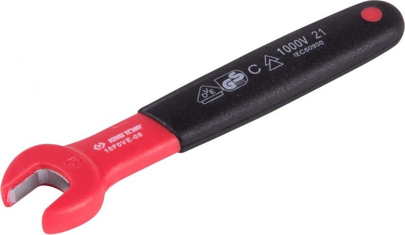 Ключ рожковый диэлектрический KING TONY 10F0VE-09 мм 10F0VE-09
