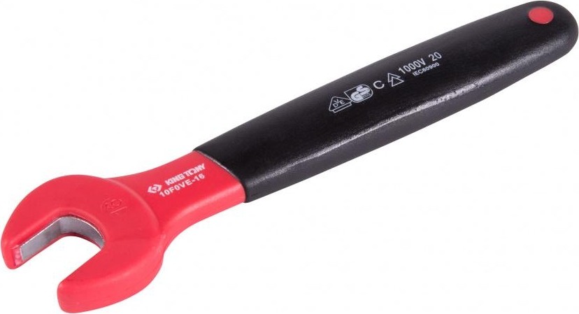 Ключ рожковый диэлектрический KING TONY 10F0VE-16 мм 10F0VE-16