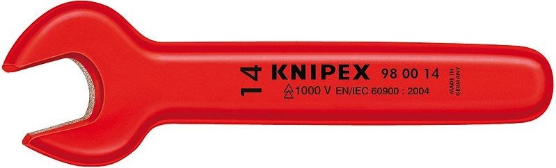 Ключ рожковый диэлектрический KNIPEX 980008 1000 V, 8 мм KN-980008