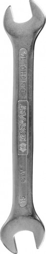 Ключ рожковый Кобальт 248-092 14x15 мм cr-v