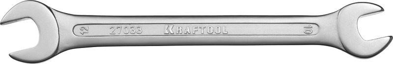 Ключ рожковый KRAFTOOL 10x12 мм гаечный 27033-10-12_z01