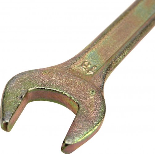 Ключ рожковый REXANT 12-5826-2 12х13 мм, желтый цинк - изображение 2