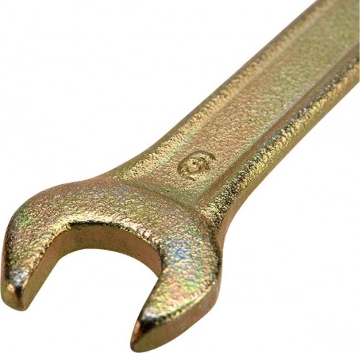 Ключ рожковый REXANT 12-5822-2 8х9 мм, желтый цинк - изображение 2