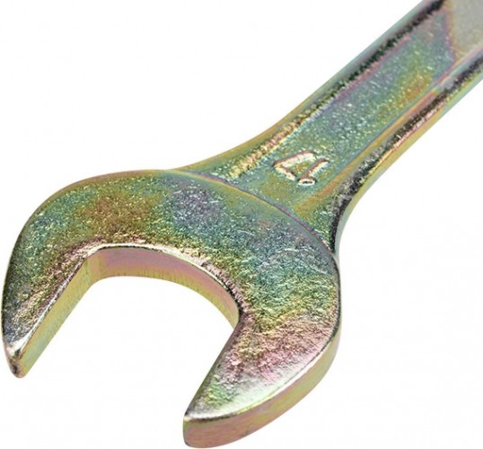 Ключ рожковый REXANT 12-5829-2 14х17 мм, желтый цинк - изображение 2