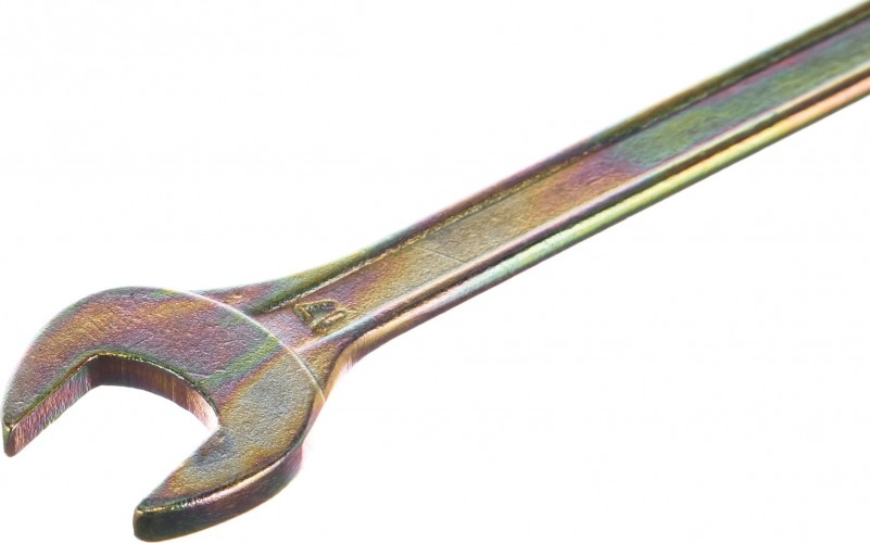 Ключ рожковый REXANT 12-5828-2 13х17 мм, желтый цинк - изображение 2