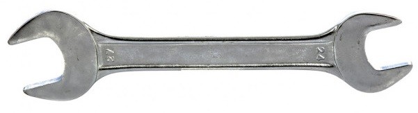 Ключ рожковый Sparta 24х27 мм хромированный 144775