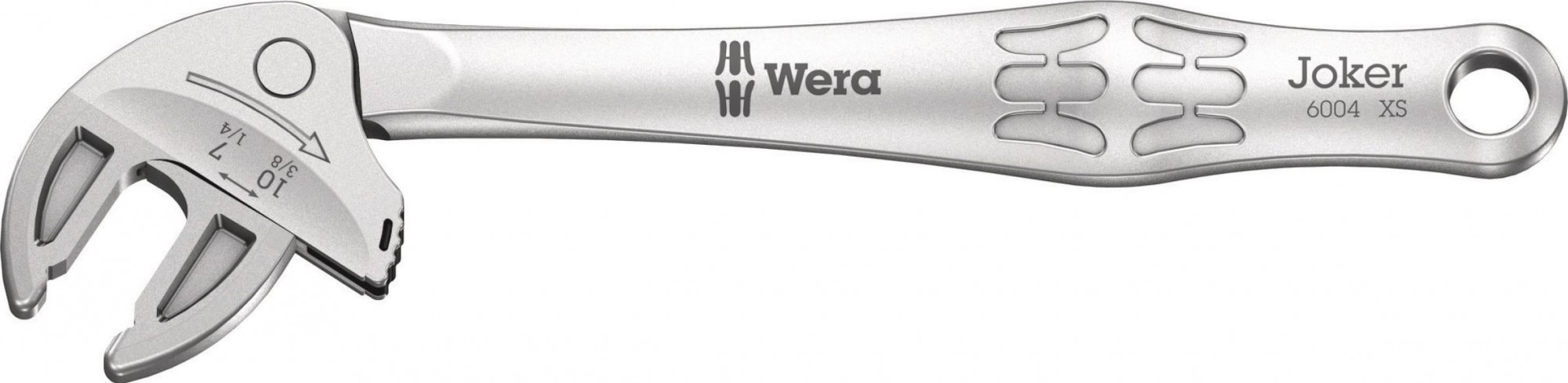 Ключ рожковый WERA 05020099001 6004 joker xs гаечный с самонастройкой, 7-10x117 м WE-020099