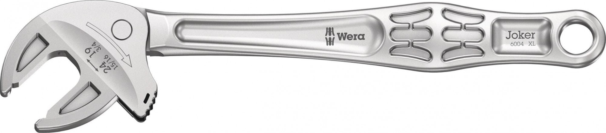 Ключ рожковый WERA 05020104001 6004 joker xl гаечный с самонастройкой, 19-24x256  WE-020104