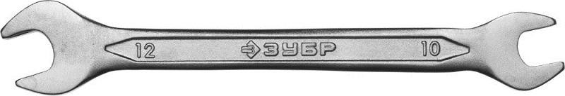 Ключ рожковый ЗУБР 10 x 12 мм 27010-10-12 27010-10-12_z01
