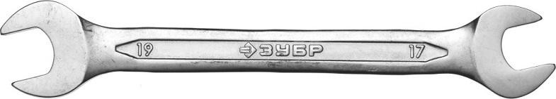 Ключ рожковый ЗУБР 17 x 19 мм 27010-17-19 27010-17-19_z01