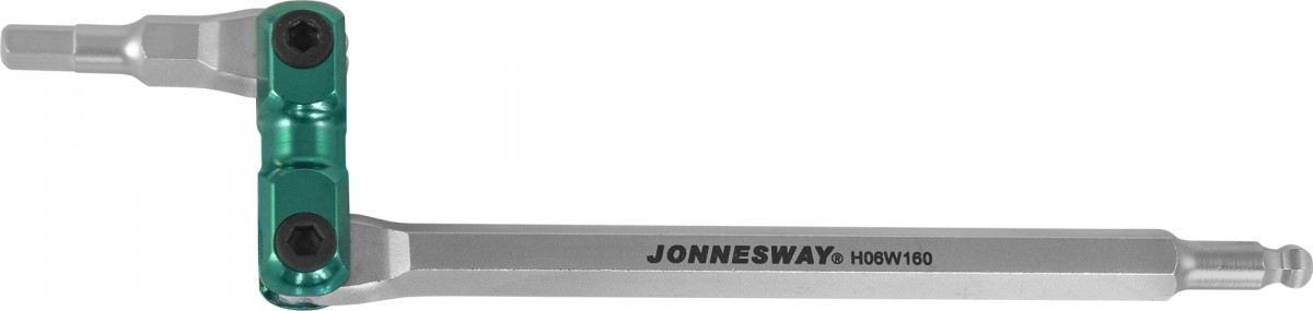 Ключ шестигранный JONNESWAY H06W160 карданный, H6 049156