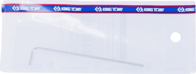 Ключ шестигранный KING TONY L-образный экстрадлинный с шариком 1.50 мм 112015М 112015M - изображение 2