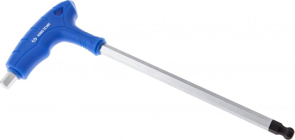 Ключ шестигранный KING TONY Г-образный 10 мм, с шаровым окончанием 116010M