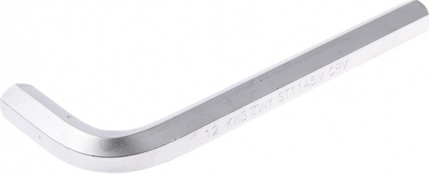 Ключ шестигранный KING TONY Г-образный 12 мм, 57х137 мм ST114512M - изображение 2
