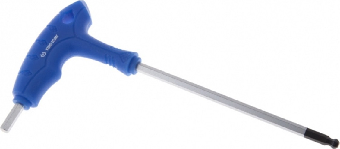 Ключ шестигранный KING TONY L-образный с шариком 4.00 мм 116004MR 116004MR