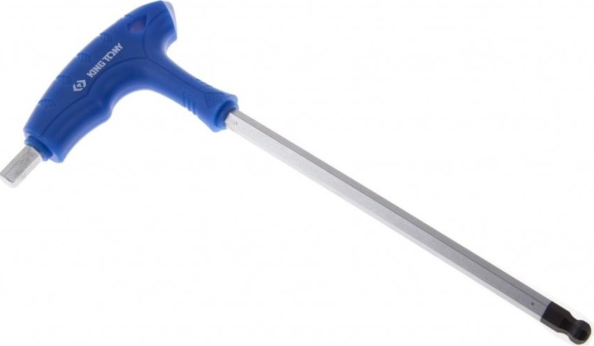 Ключ шестигранный KING TONY Г-образный 7 мм, с шаровым окончанием 116007M