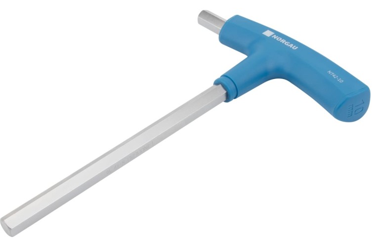 Ключ шестигранный Norgau 10 мм т-образный. 061009100