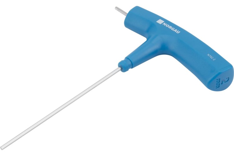 Ключ шестигранный Norgau 2 мм т-образный. 061009020