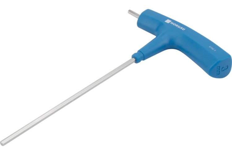 Ключ шестигранный Norgau 3 мм т-образный. 061009030