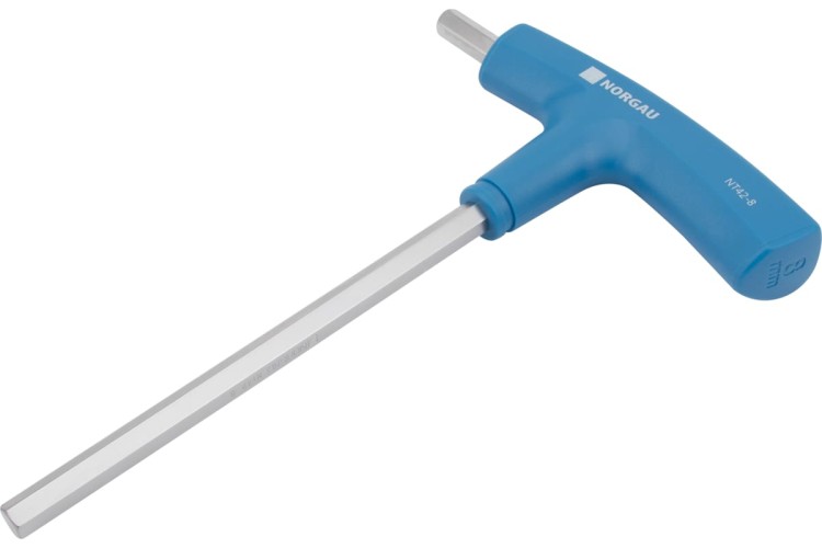 Ключ шестигранный Norgau 8 мм т-образный. 061009080