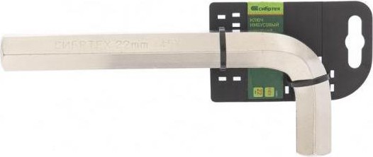 Ключ шестигранный СИБРТЕХ L-образный 22.00 мм 12352 12352