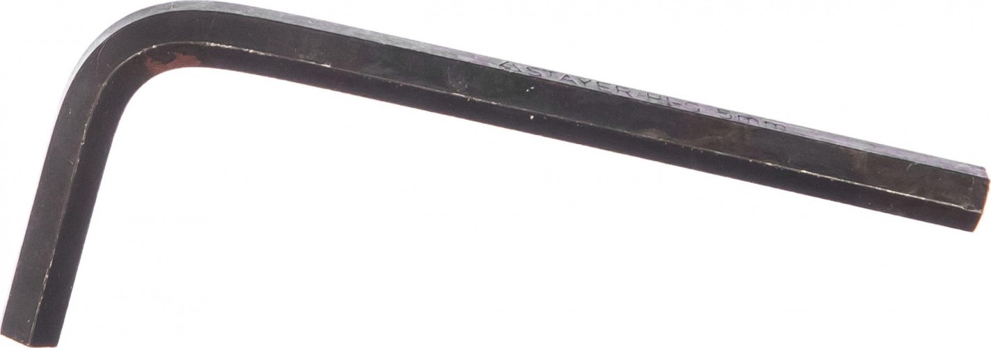 Ключ шестигранный STAYER STANDARD черный, 5мм 27405-5