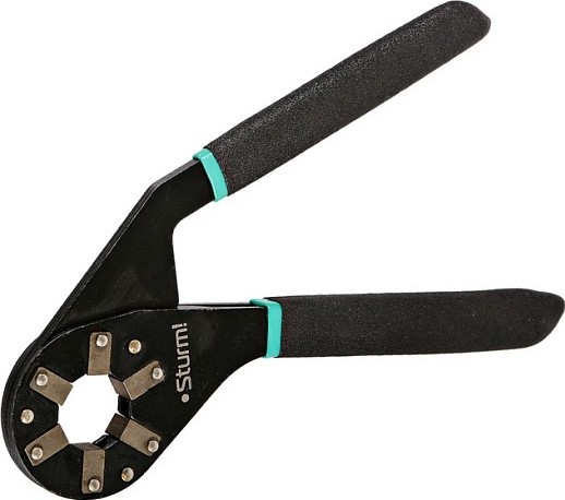 Ключ Sturm 1045-32-200 накидной универсальный, 200 мм, диаметр гаек 12-20