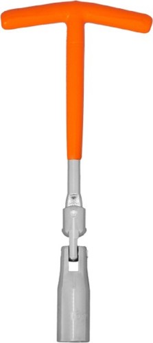 Ключ свечной REXANT 80-0726 т-образный с карданным шарниром, 16х250мм