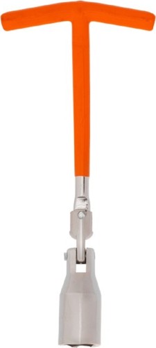 Ключ свечной REXANT 80-0727 т-образный с карданным шарниром, 21х250мм