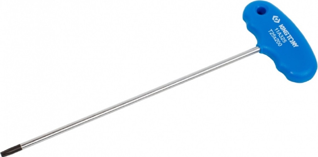 Ключ Т-образный TORX KING TONY 11A325R удлинненый, T25