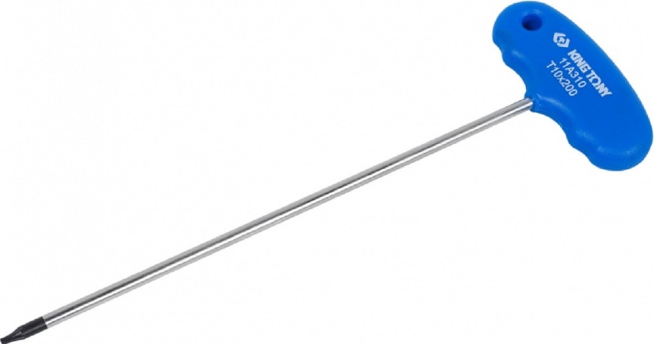 Ключ Т-образный TORX KING TONY 11A310R удлинненый, T10