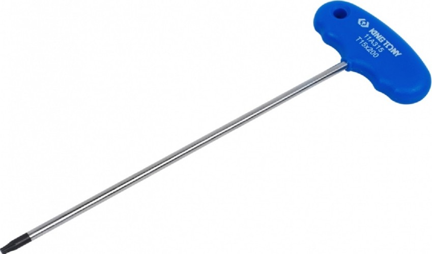 Ключ Т-образный TORX KING TONY 11A315R удлинненый, T15