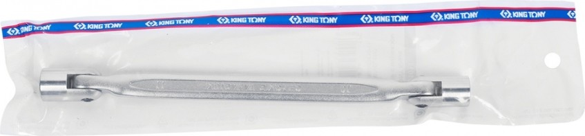 Ключ торцевой с шарниром KING TONY 19101011 10 х 11 мм, 180° - изображение 3
