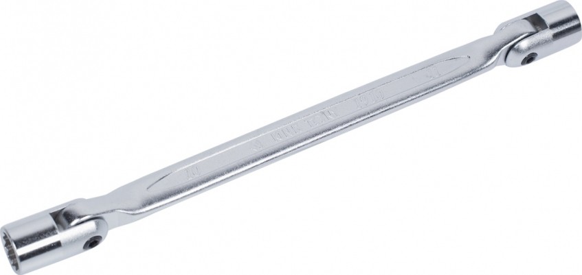 Ключ торцевой с шарниром KING TONY 19101011 10 х 11 мм, 180° - изображение 2