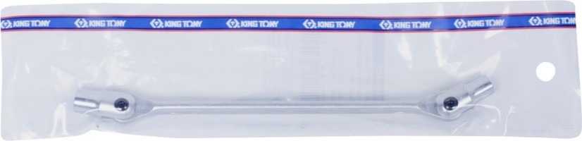 Ключ торцевой с шарниром KING TONY 19100607 6 х 7 мм, 180° - изображение 3