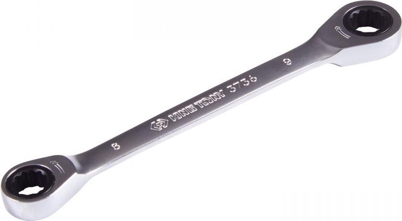 Ключ трещоточный накидной KING TONY 8х9 мм прямой 37360809M
