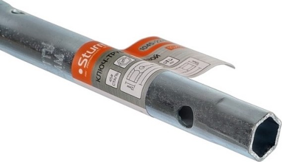 Ключ трубчатый торцевой Sturm 1045-22-10x12 10х12 мм, оцинкованный - изображение 3